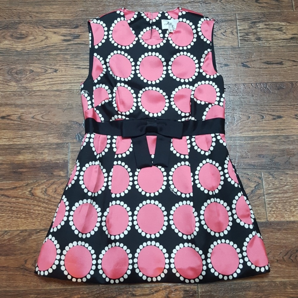 Milly of New York Polka Dot Sleeveless Top Blouse